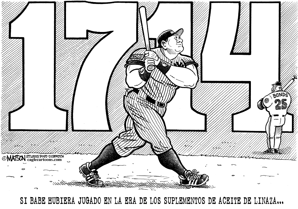  BABE RUTH DE LOS TIEMPOS MODERNOS by RJ Matson