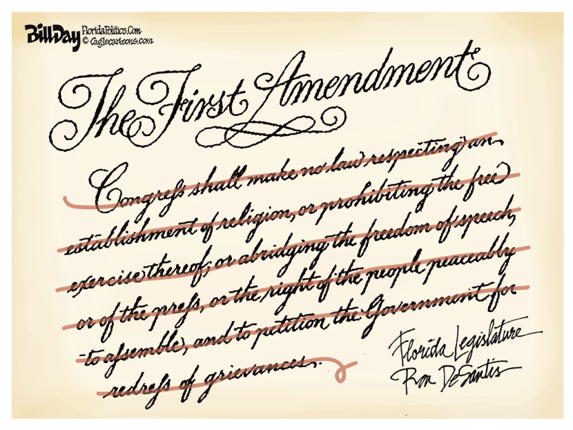 The First Amendment Deleted