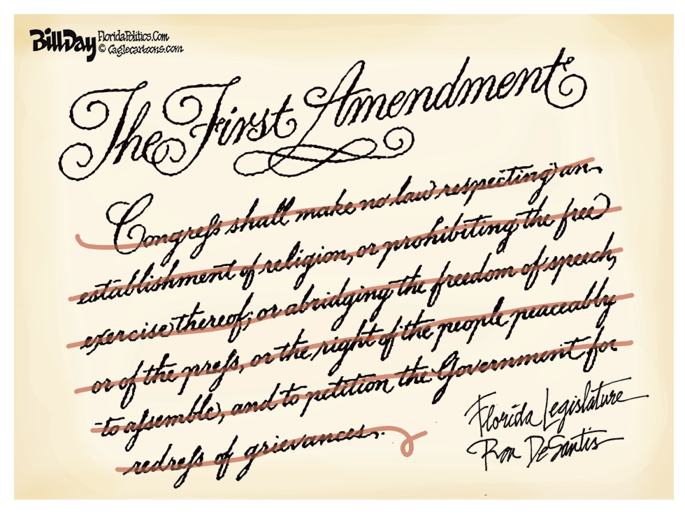 The First Amendment Deleted