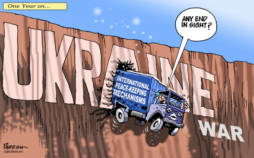 Ukraine war one year