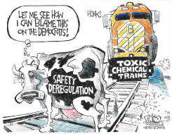 RAIL DEREGULATION by John Darkow