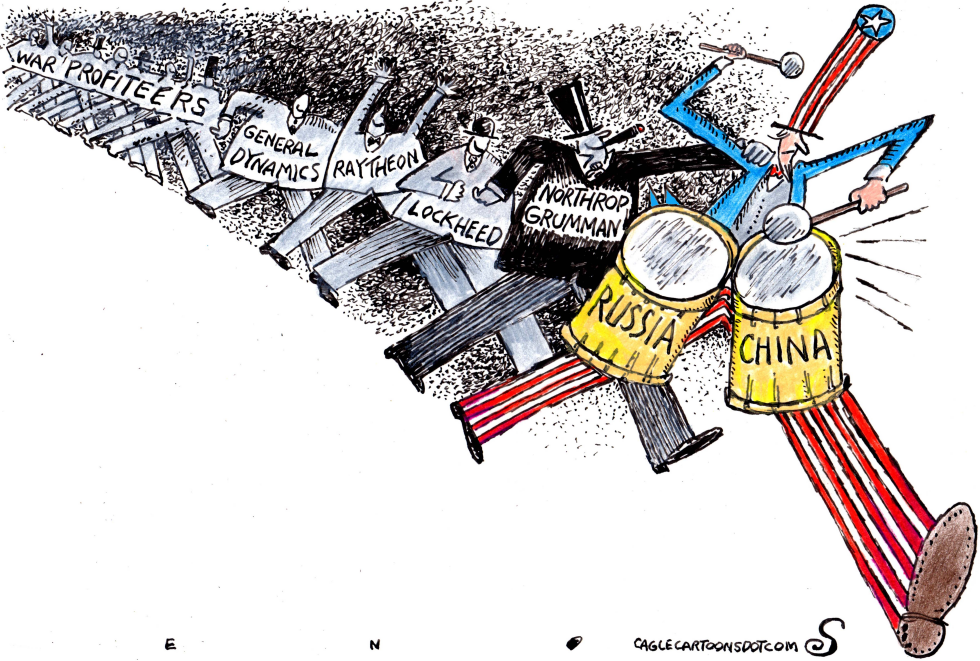 BEATING THE DRUMS OF WAR