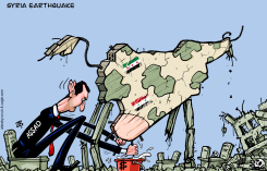 SYRIA EARTHQUAKE  by Emad Hajjaj