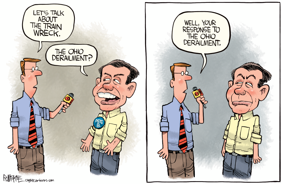 Buttigieg Train Wreck