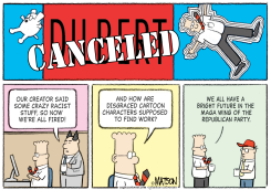 DILBERT GETS FIRED by R.J. Matson
