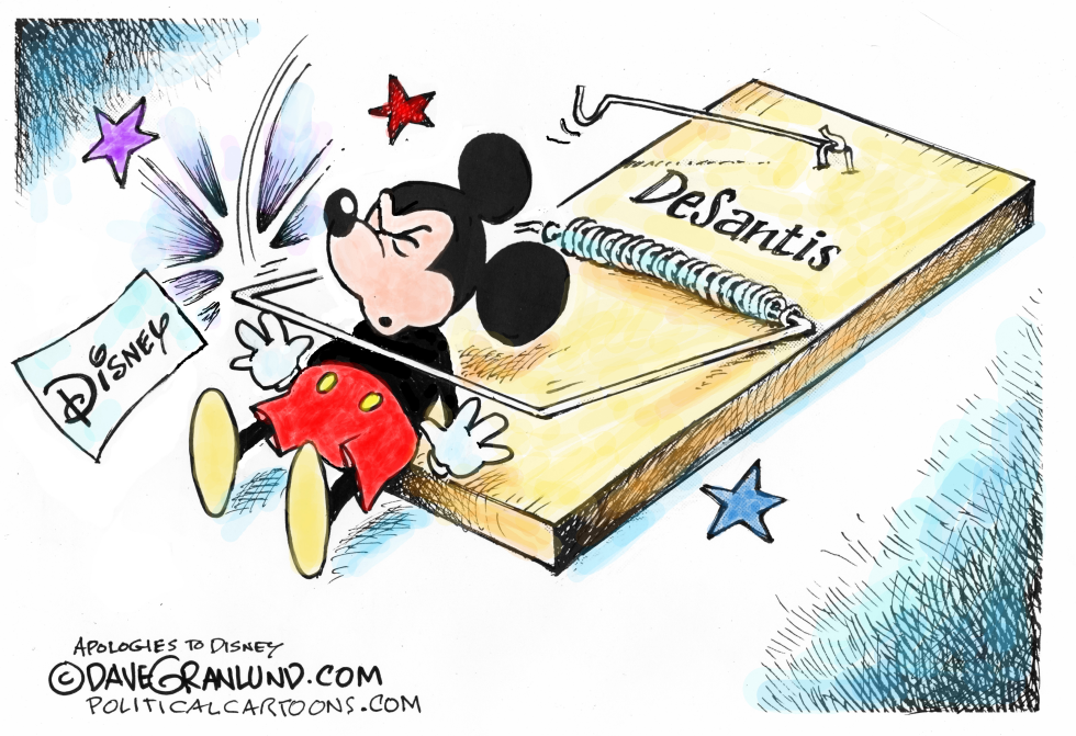 DeSantis control vs Disney