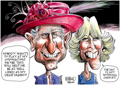 KING CHARLES' CORONATION by Dave Whamond
