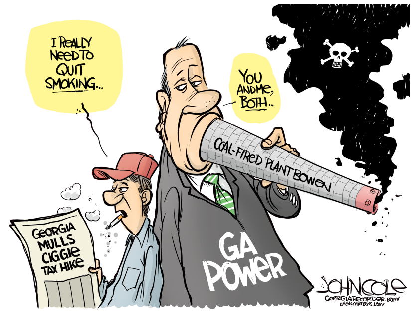 GEORGIA Kicking the smoking habit