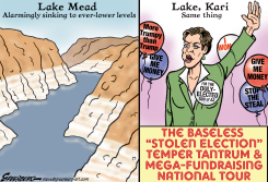 LAKE MEAD AND KARI LAKE by Steve Greenberg