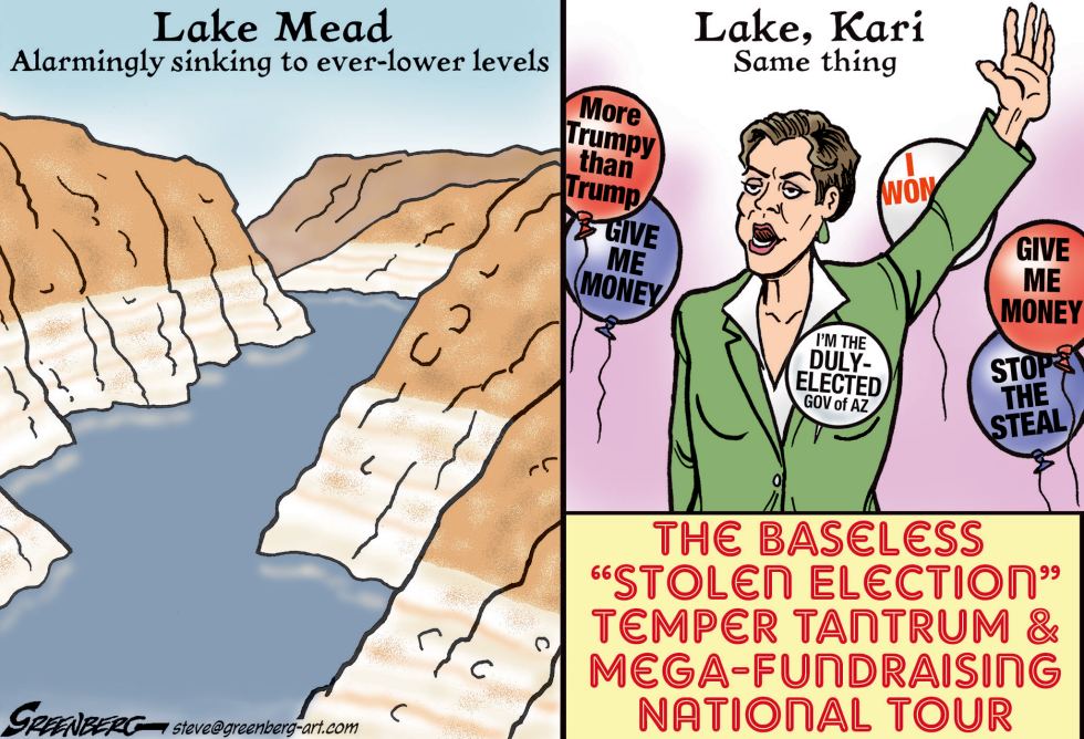 Lake Mead and Kari Lake
