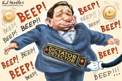 DESANTIS DICTATOR DETECTOR by Ed Wexler