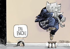TRUMP IS BACK by Rivers