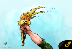 DICTATORSHIPS CELEBRATING WOMEN’S DAY  by Emad Hajjaj