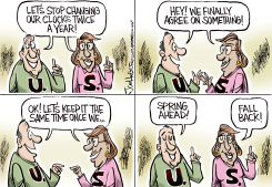 DAYLIGHT SAVINGS by Joe Heller