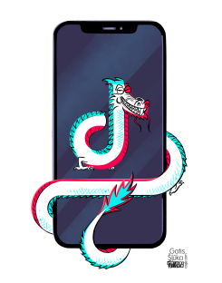 TIKTOK DRAGON by Gatis Sluka