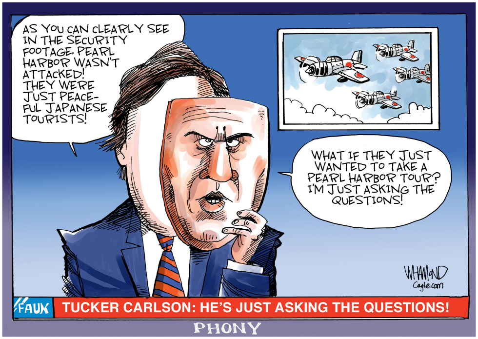 Tucker Carlson's lies