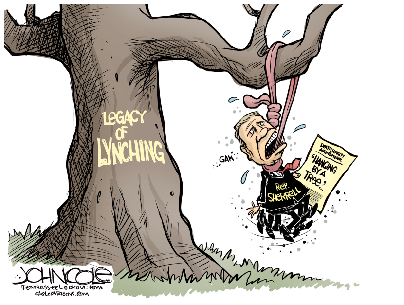 TENNESSEE Hanging by a tree