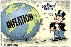 PROFITS PUMP INFLATION by Monte Wolverton