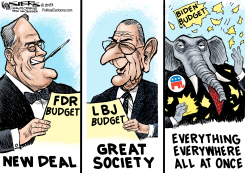 BIDEN BUDGET DOA by Kevin Siers