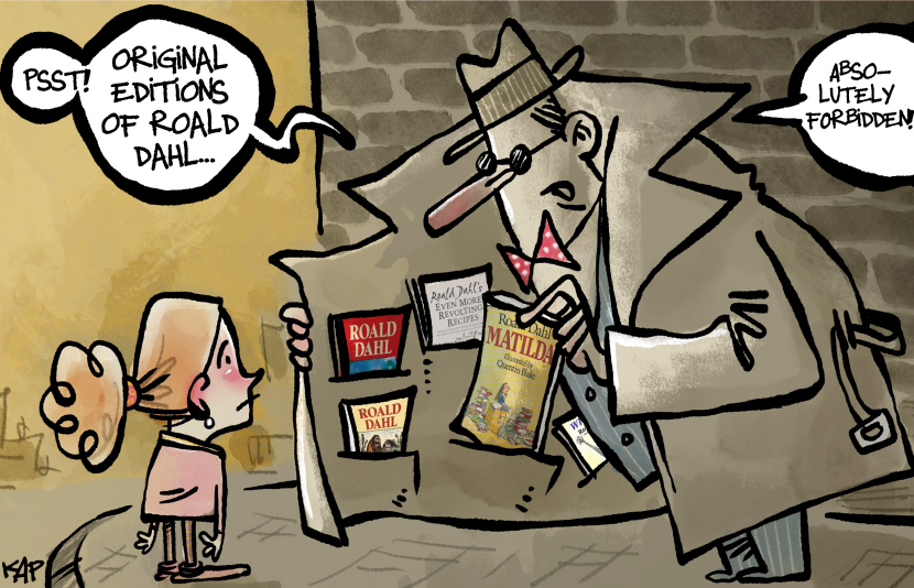 Roald Dahl books rewritten