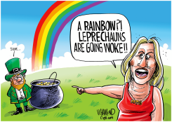 WOKE LEPRECHAUNS by Dave Whamond