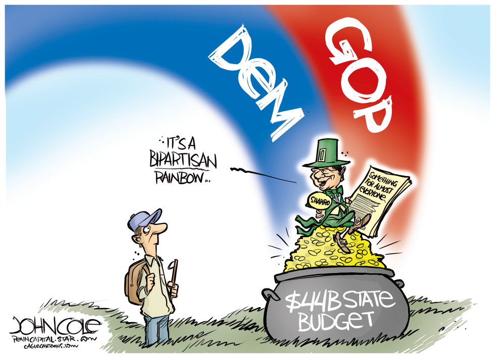PENNSYLVANIA Shapiro bipartisan pot of gold