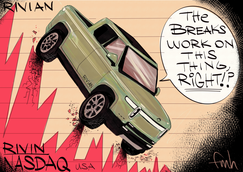 Four wheels Down
