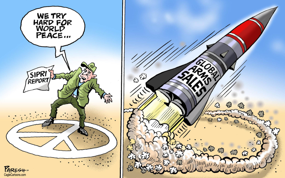 Global arms sales rise
