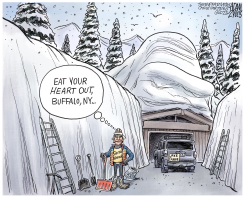 LAKE TAHOE SNOW by Adam Zyglis