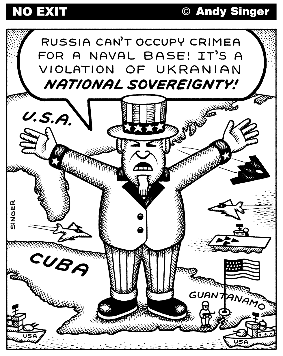 Crimea versus Guantanamo