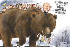ARREST WARRANT FOR PUTIN by Jeff Koterba