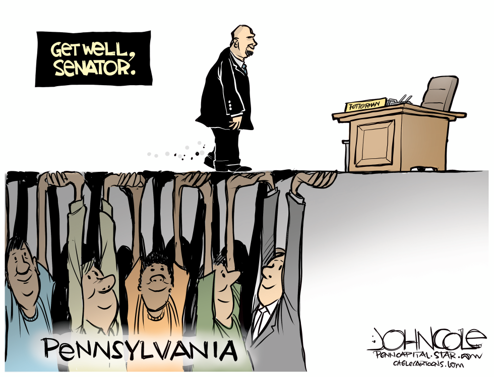 PENNSYLVANIA John Fetterman recovery