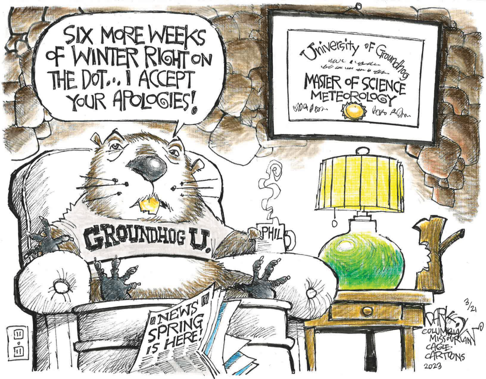 The Groundhog Was Right