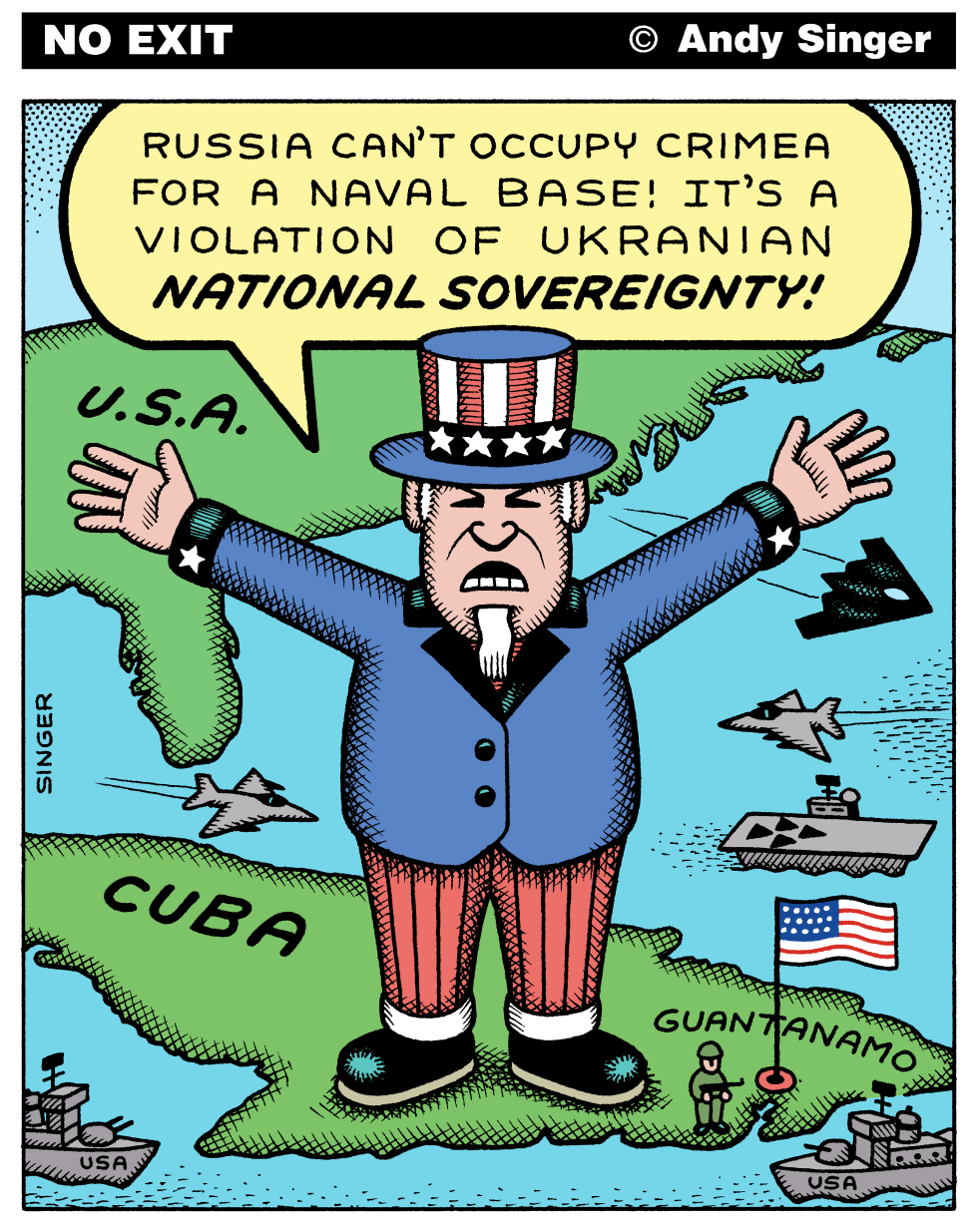Crimea versus Guantanamo