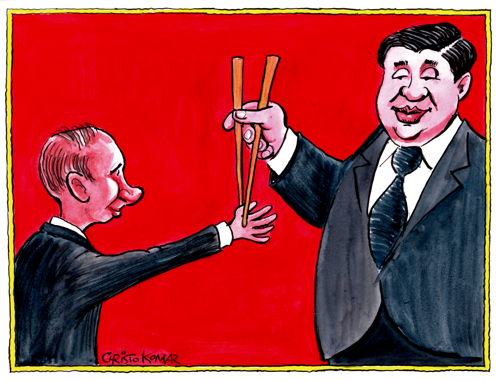 Putin meets Xi