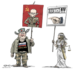 WANTED PUTIN by Martin Sutovec