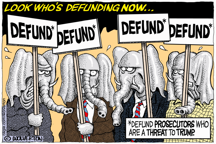 Look Whos Defunding Now