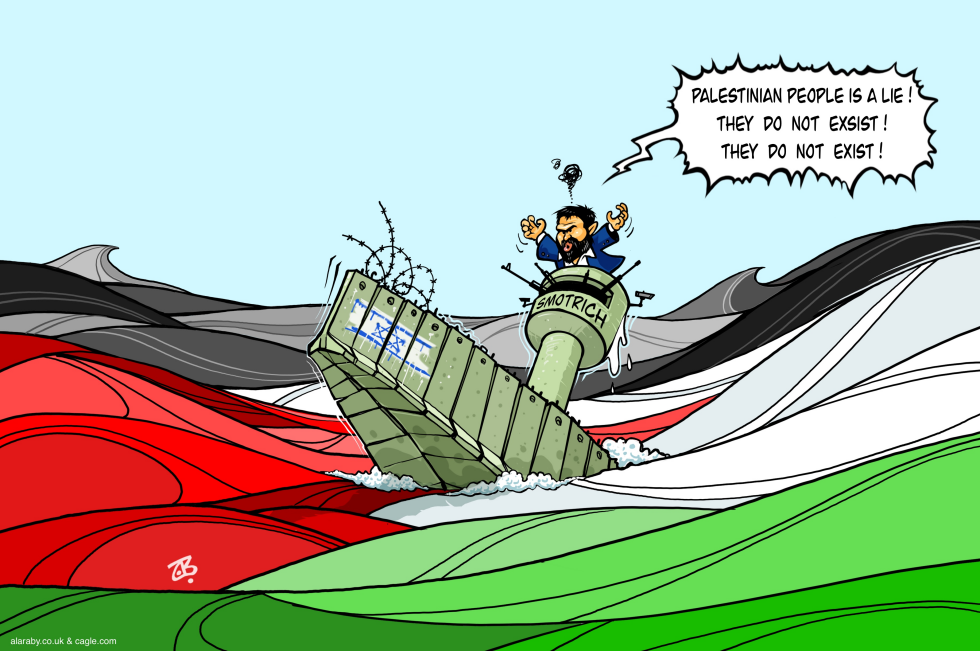 Smotrich says there’s no Palestinian people