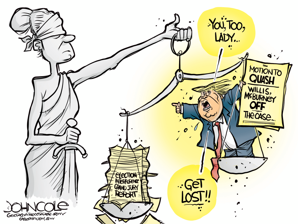 GEORGIA Trump tries to stop grand jury probe