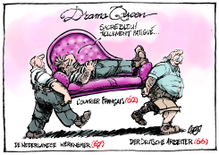 FRANCE IS ON STRIKE AGAIN by Jos Collignon