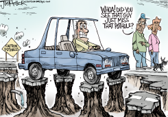 POTHOLE SEASON by Joe Heller