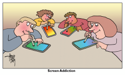 SCREEN ADDICTION by Arend van Dam