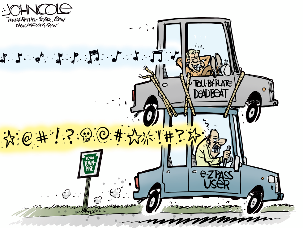 PENNSYLVANIA Turnpike toll deadbeats