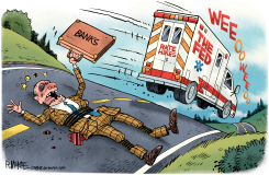 FED RATE HIKES by Rick McKee