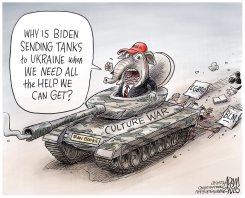 WAR AT HOME by Adam Zyglis
