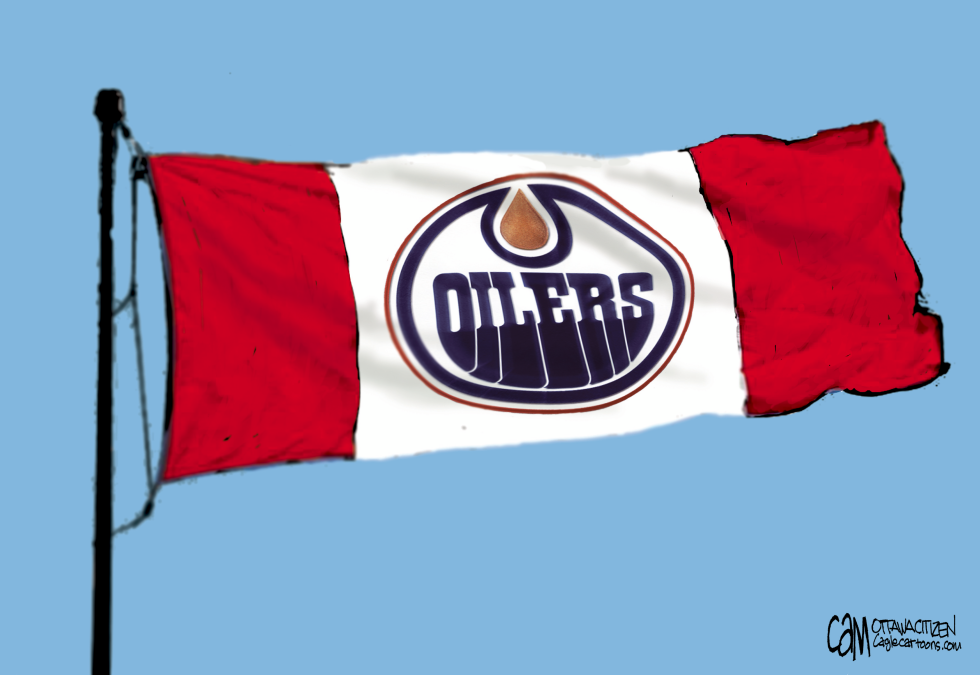 CANADA Oiler Flag