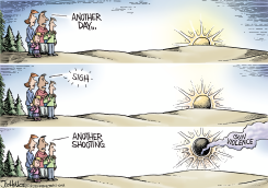 ANOTHER SHOOTING by Joe Heller