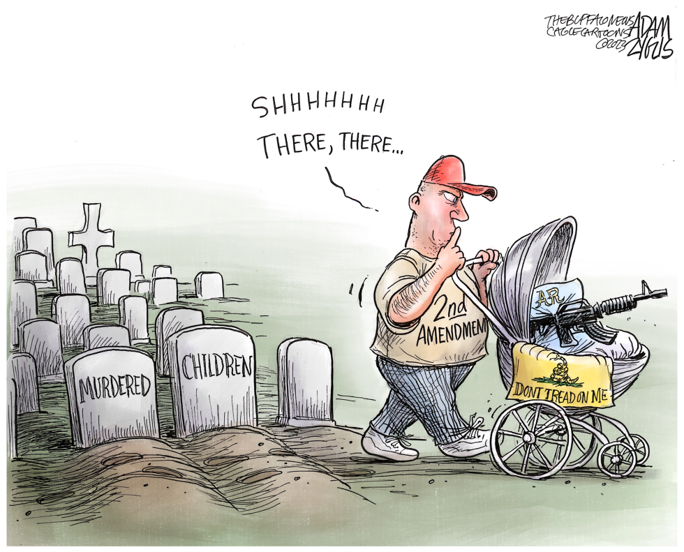 PROTECTING THE AR-15 by Adam Zyglis