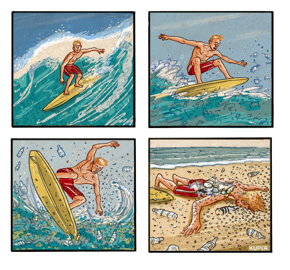 Surfing Plastic