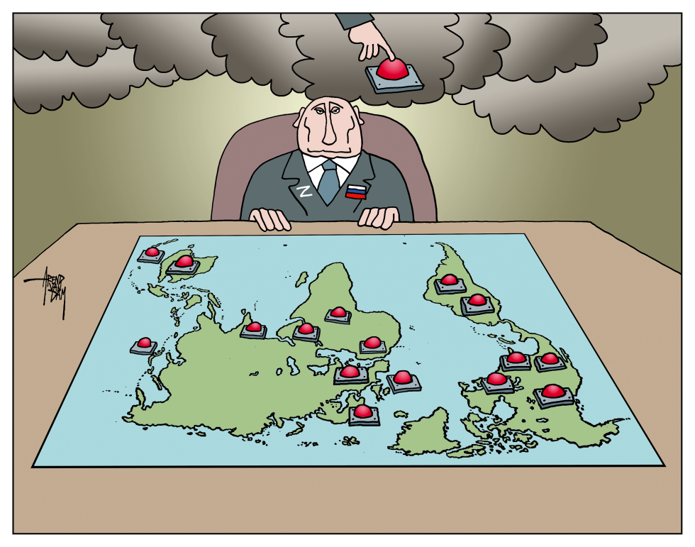 Red Button Putin
